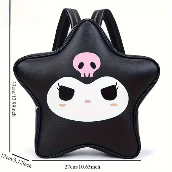 Sanrio Hello Kitty Kuromi Cute Star Mini Backpack - Picture 2 of 6